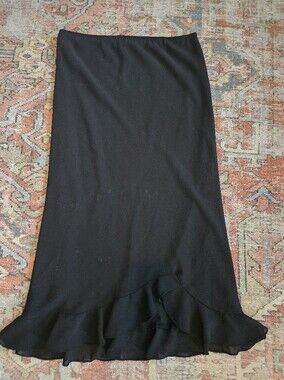MSK Black Pencil Skirt - Sleek Office Staple